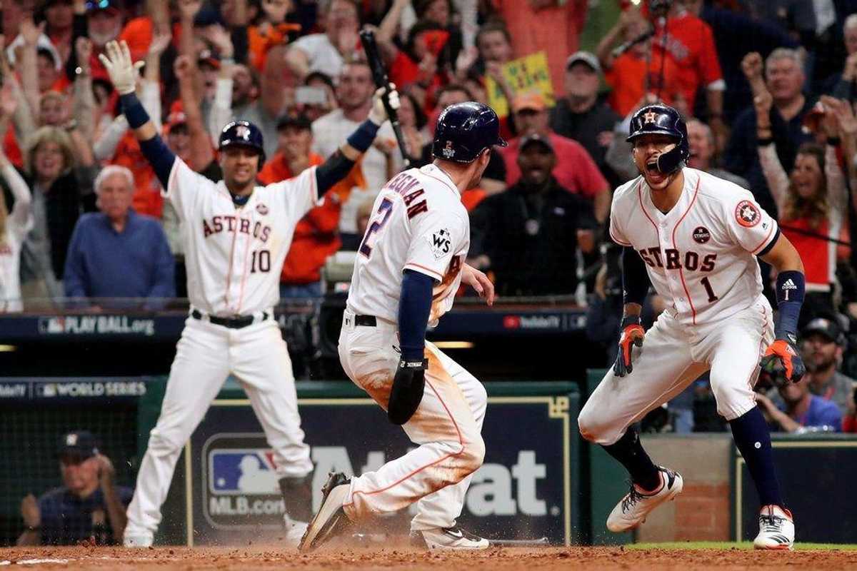 Alex Bregman and Carlos Correa.
