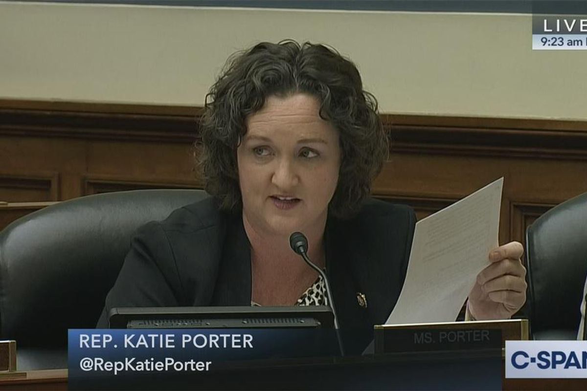 Fascist Goons Disrupt Katie Porter Town Hall, Welcome To Post-January 6 GOP Politics