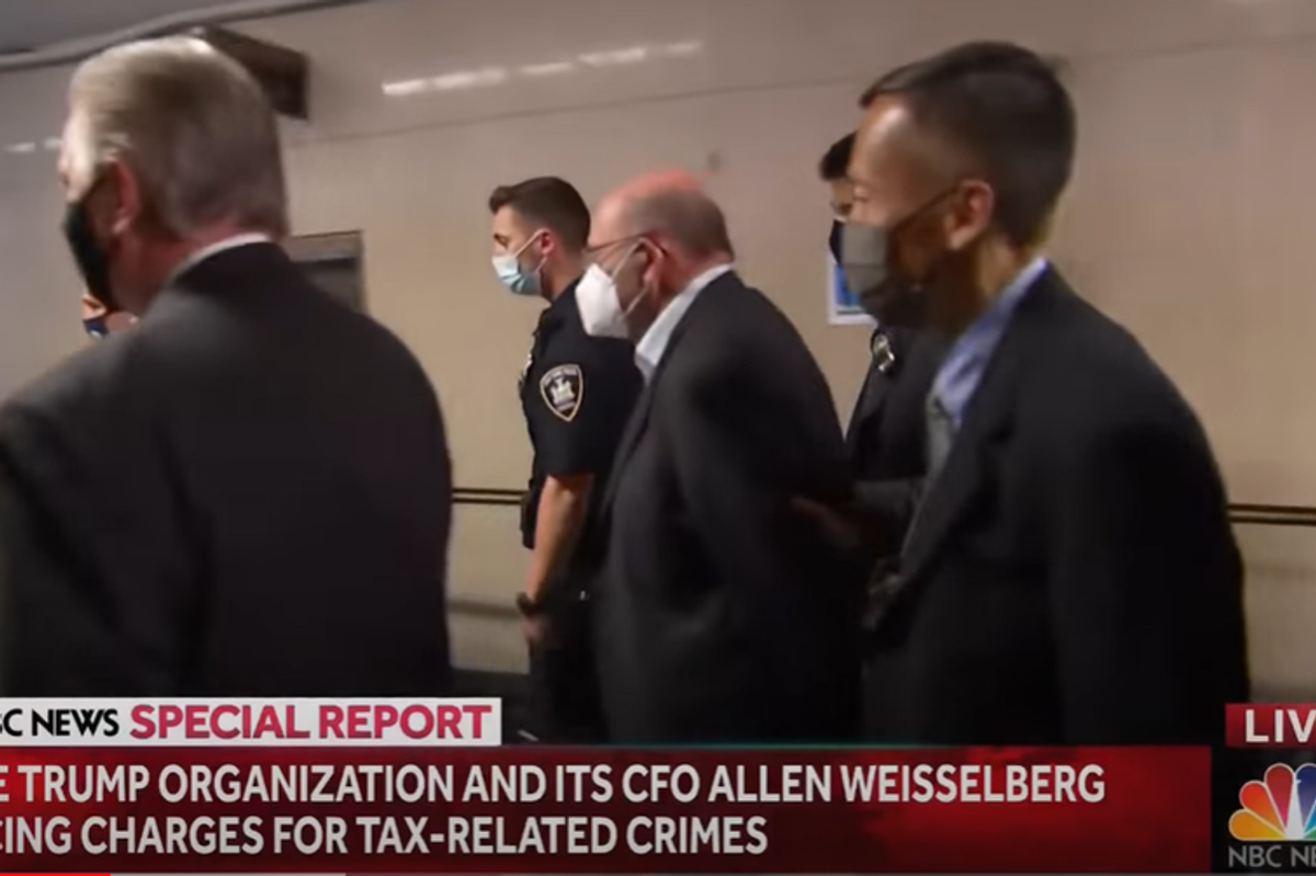 Trump Org CFO Allen Weisselberg Cooling It At Rikers While Trump Blarps Around His Trash Motel Lanai