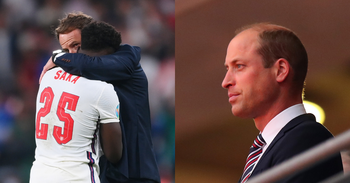 Prince William 'Sickened' By Torrent Of Racist Abuse England Fans Hurled At Black Soccer Players