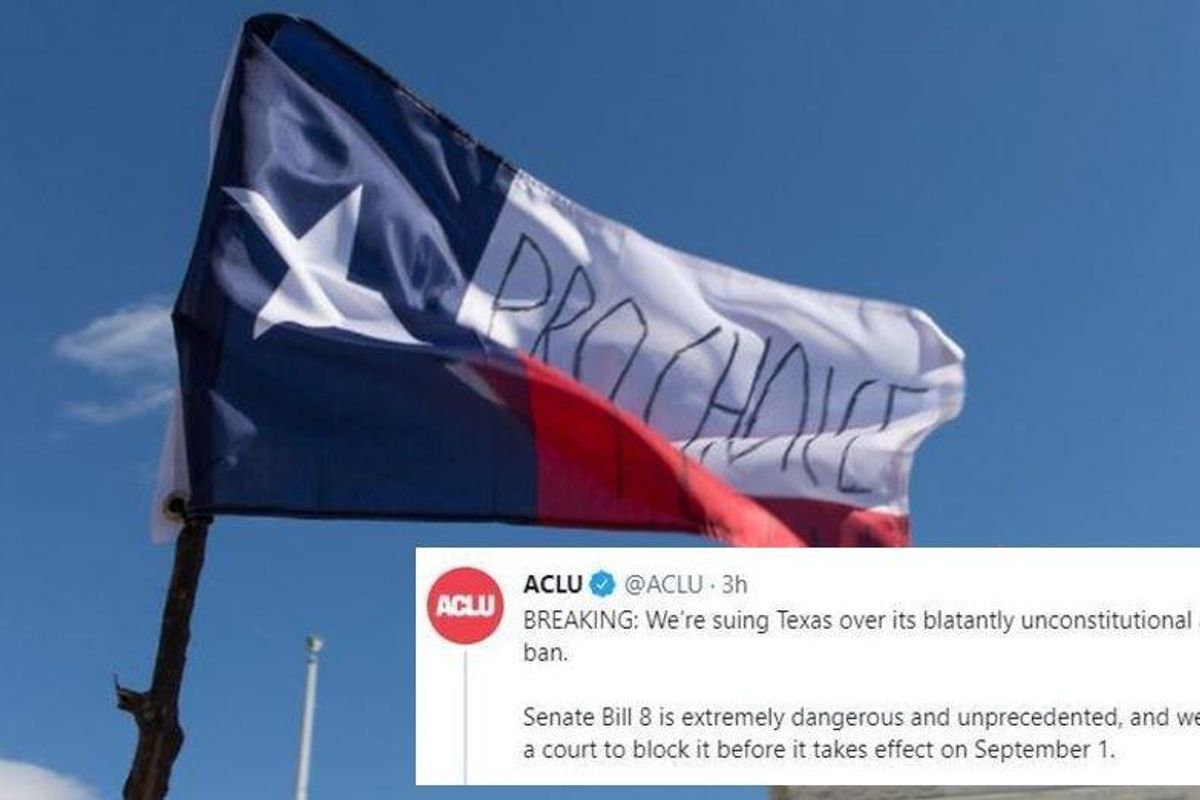 Texas is being sued for an abortion law that puts 'bounties' on people who help patients