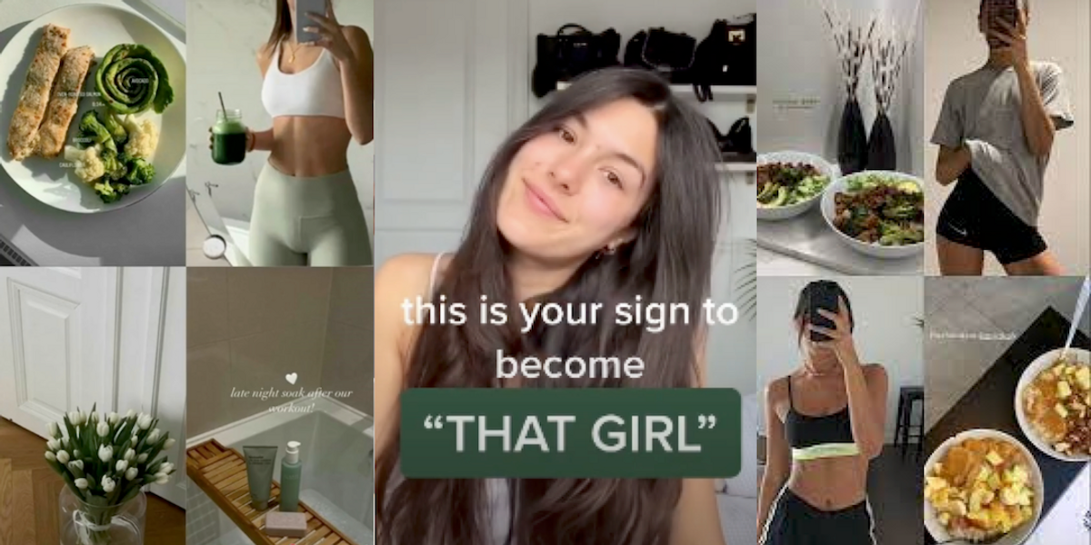 let's chat: Becoming That Girl TikTok Trend
