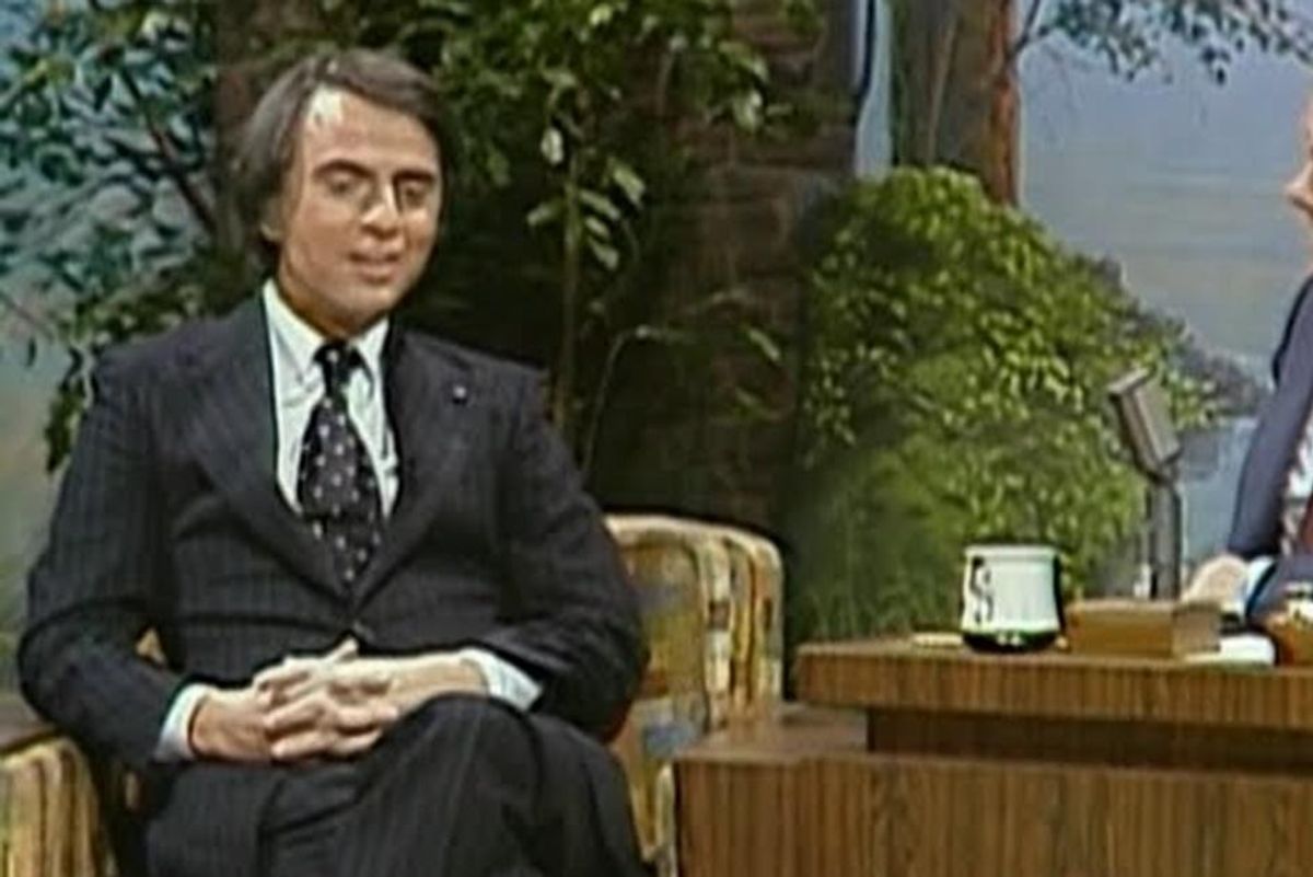 In 1978 Carl Sagan boldly called out 'Star Wars' for being too white
