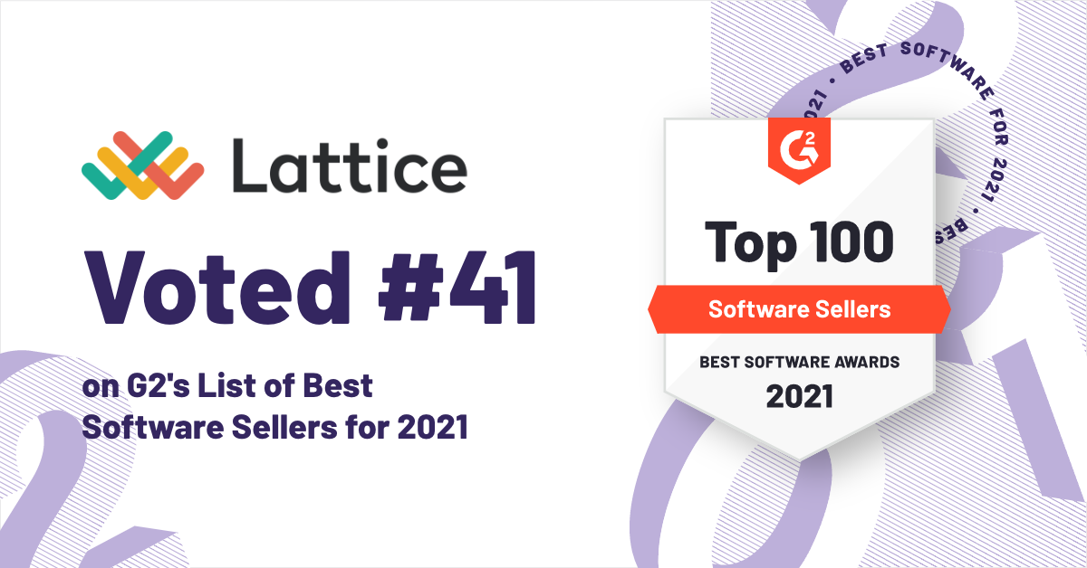 Lattice Earns Multiple Honors in G2 Best Software 2021 Awards