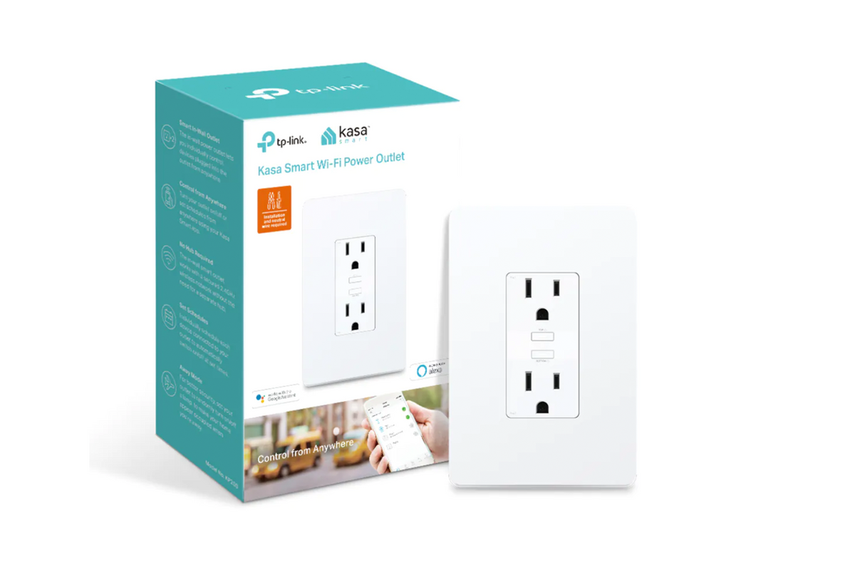 Smart wall outlet by TP-Link's Kasa Smart​