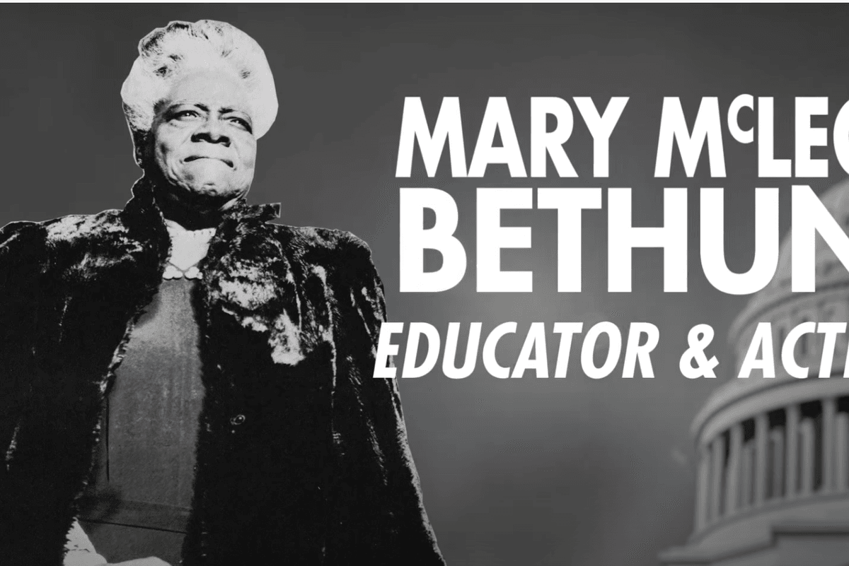 Nice Time! Statue Of Florida’s Mary McLeod Bethune Kicks Confederate Racist Coward Out On His Ass!