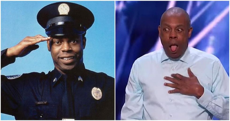 1980s cultural icon Michael Winslow made an emotional comeback on 'America's Got Talent'