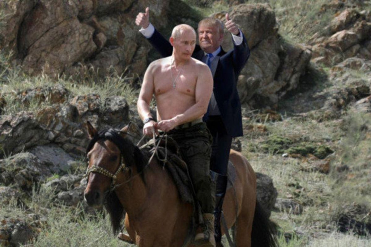 Oh Nothing, Just Secret Kremlin Docs Showing Putin's Plan To Help Trump Steal 2016 Election