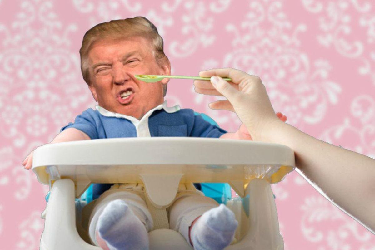 Loser Trump Crawling Up Walls And Chewing The Furniture, It's Pretty Great