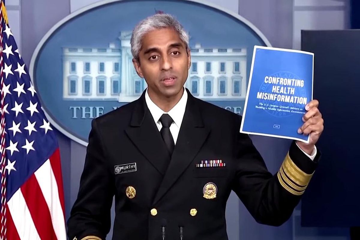 Surgeon General's Warning: COVID Misinformation May Be Hazardous To EVERYBODY'S Health