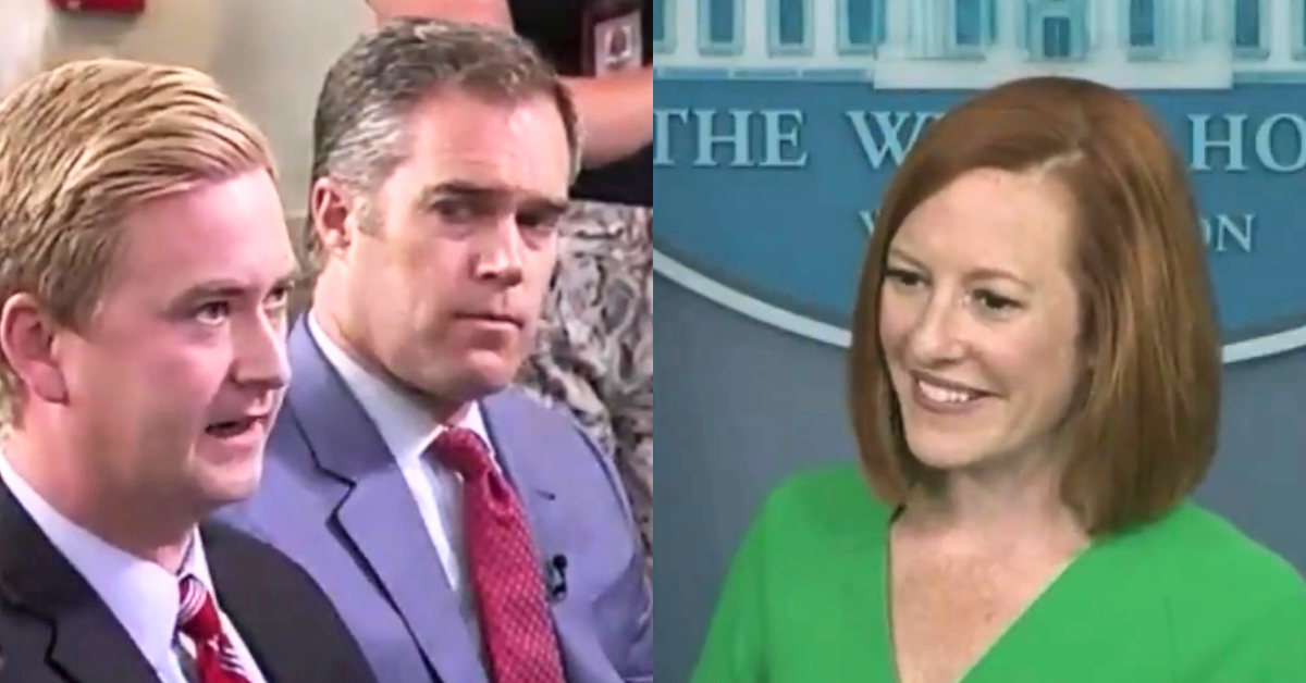 Jen Psaki Claps Back At Fox News Reporter's Claim That White House Is 'Spying' On Facebook Profiles