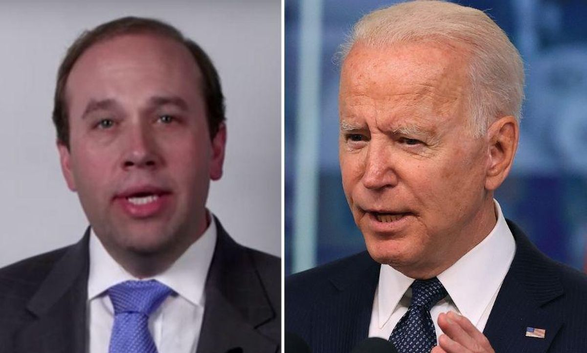 GOP Rep. Slammed for Claim That Biden Will 'Knock Down Your Door' to Force Vaccinations
