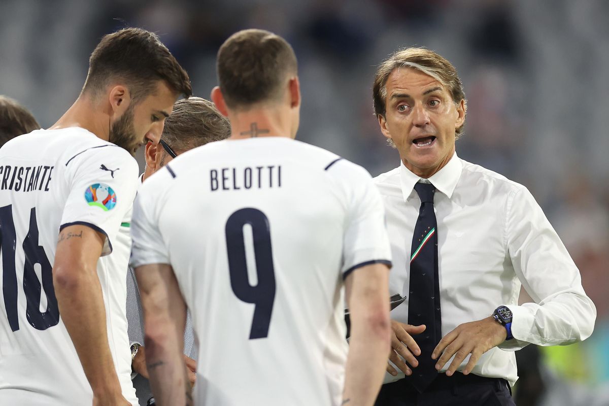 italia euro 2020 mancini calcio