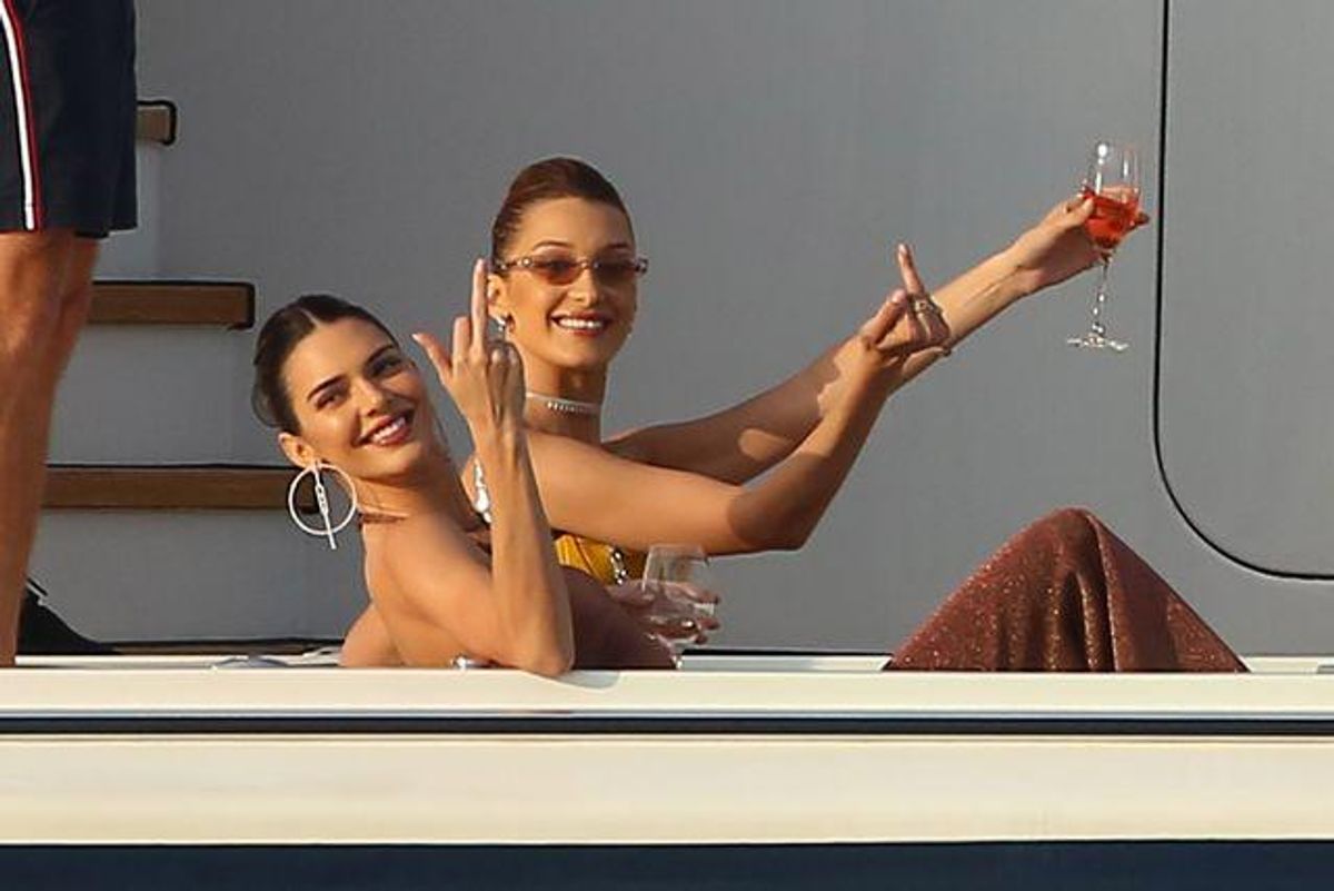 Kendall Jenner and Bella Hadid