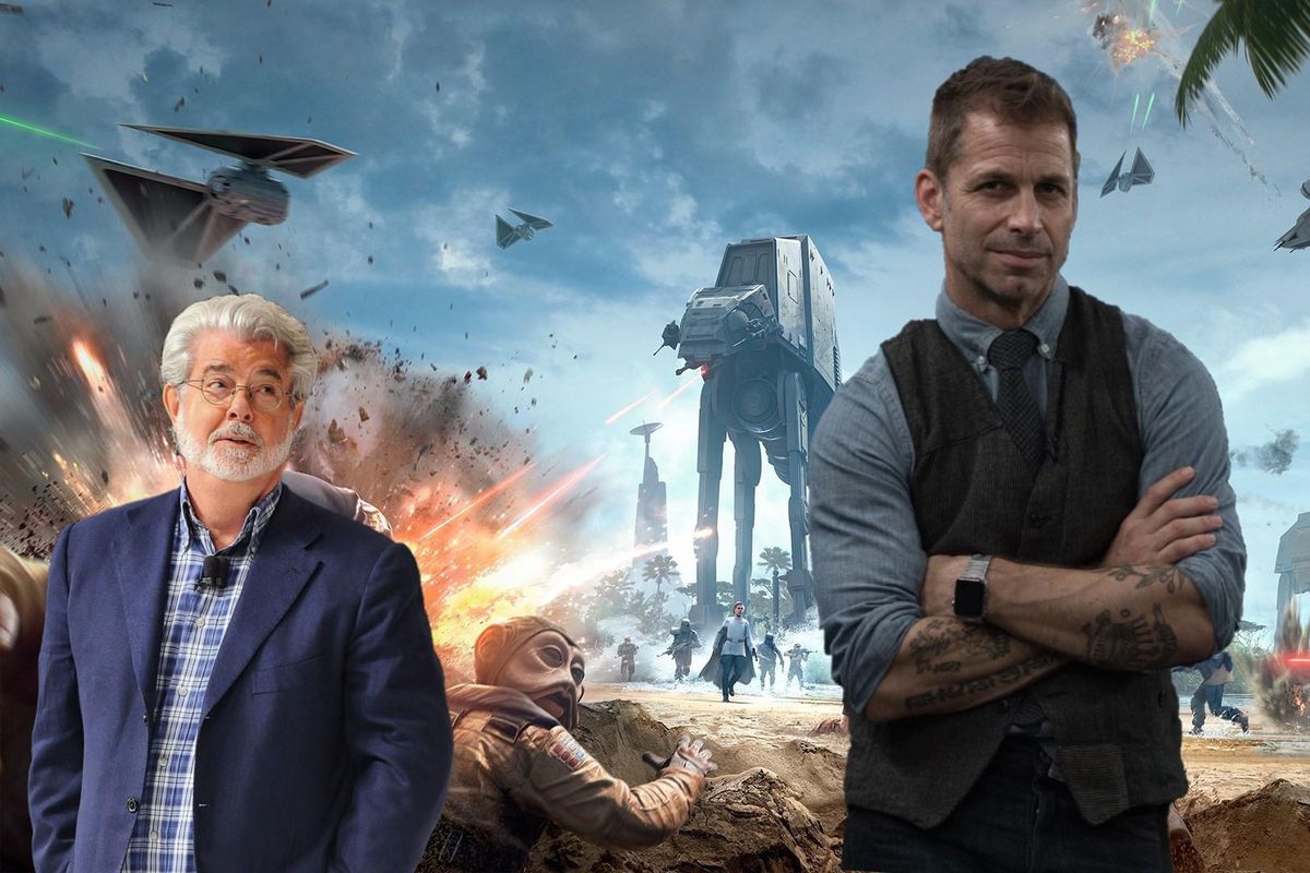 Star Wars Battle with George Lucas and Zack Snyder