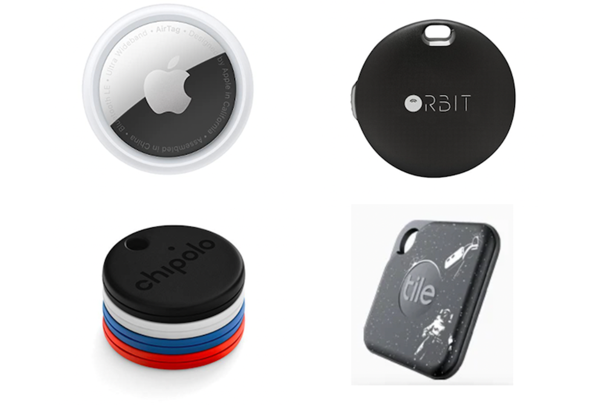 Apple, Orbit, Chipolo and Tile