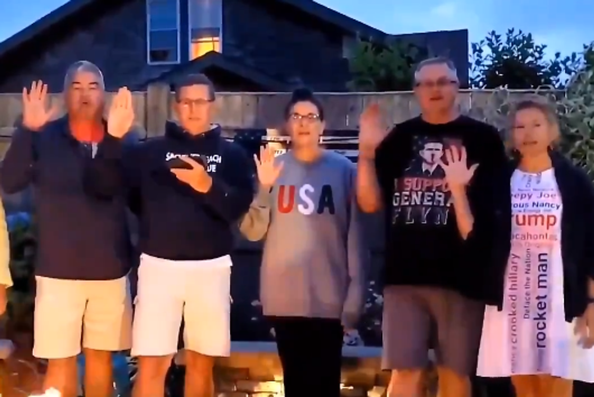 Michael Flynn's Family Didn't Take QAnon Oath, That's Just How They Say 'I Love You!'