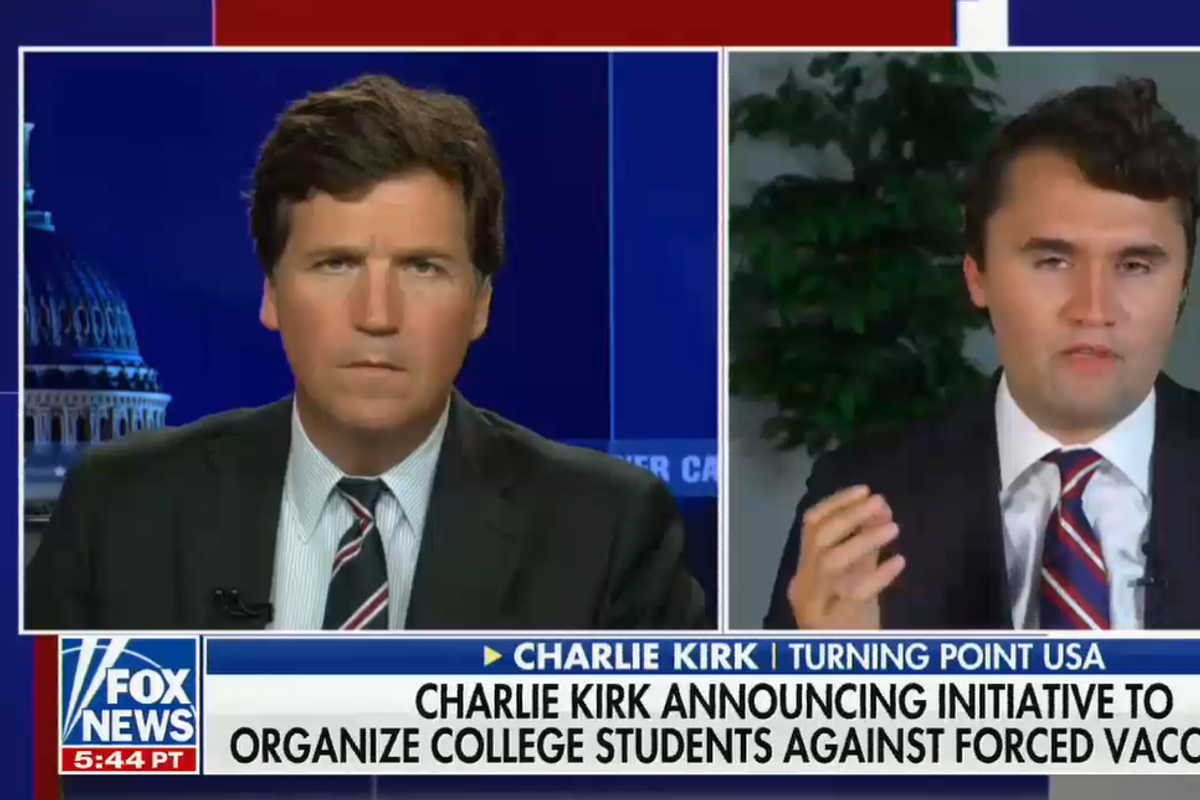 How Tucker Carlson Get Pragnent? Joe Biden's Vaccines!