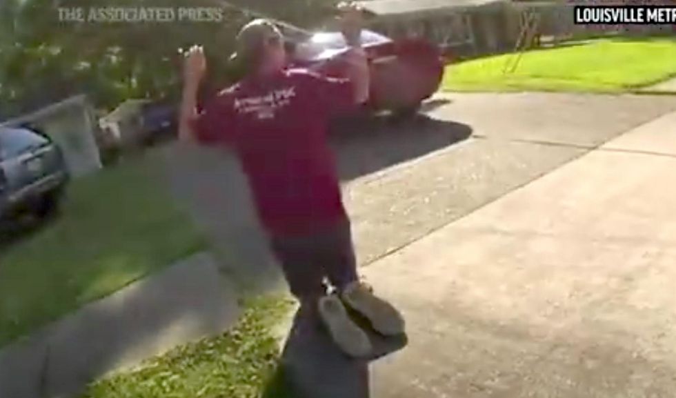 WATCH: Bodycam video shows the moment police saved a 6-year-old from alleged kidnapper who snatched her from her bike WATCH: Bodycam video shows the moment police saved a 6-year-old from alleged kidnapper who snatched her from her bike