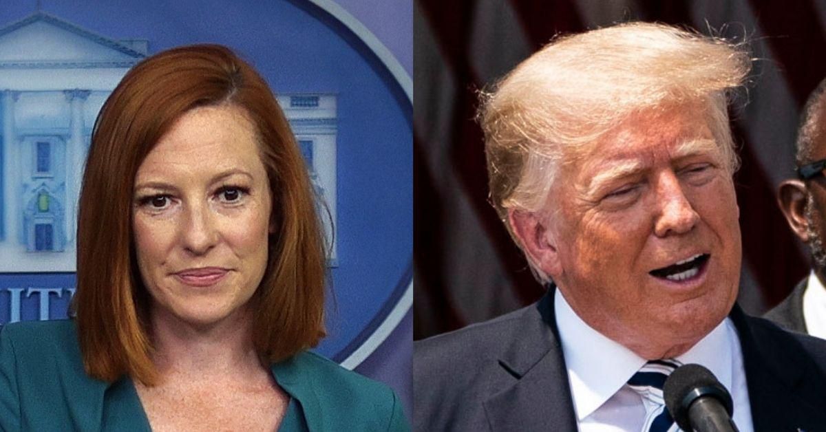 Jen Psaki Just Threw Some Expert Shade At Trump For 'Obsessing' Over Social Media