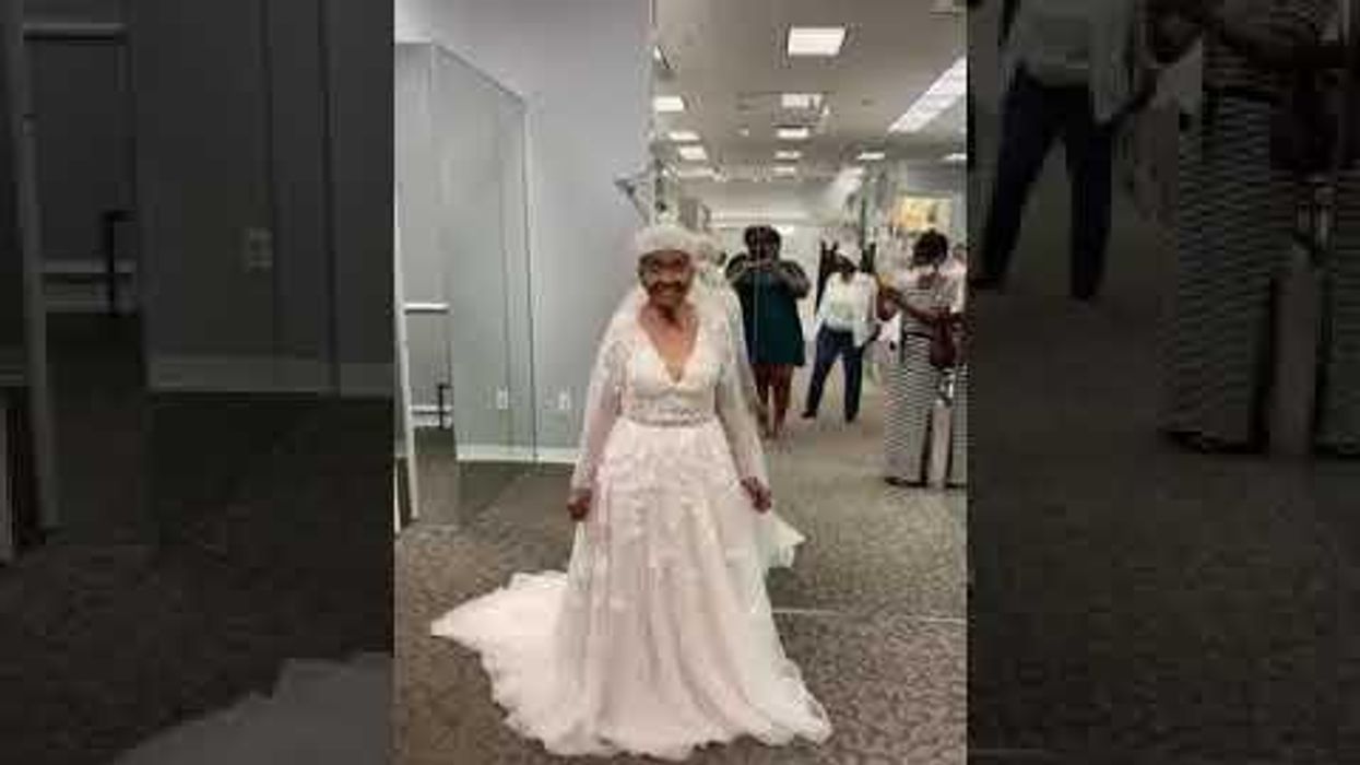 Alabama woman realizes lifelong dream of wearing a wedding dress at age 94