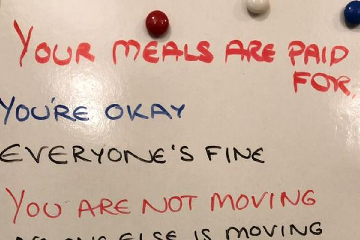 Doctor shares 'dementia whiteboard' daughter wrote for mother