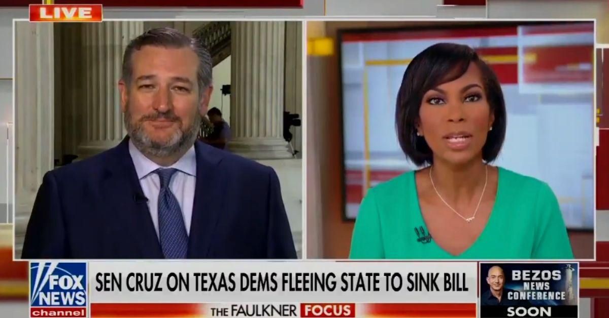 Fox News Host Slams Texas Dems Who 'Cut And Run' To Ted Cruz—Without A Hint Of Irony