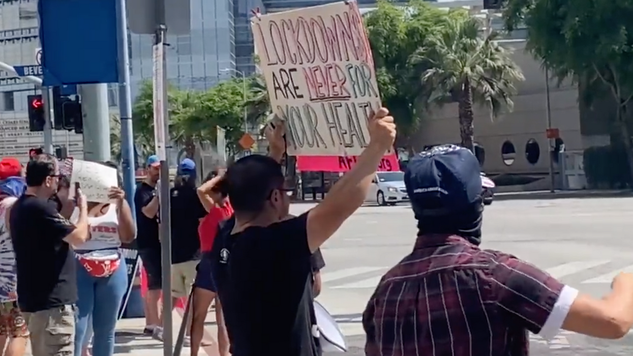 Anti-Mask Protester Assaults Breast Cancer Patient At Los Angeles Hospital