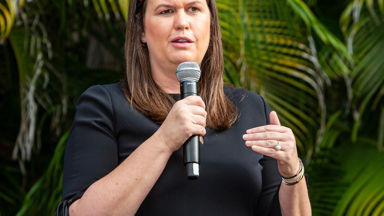 Huckabee Sanders Offers Only 33 Words For Arkansas Mass Shooting