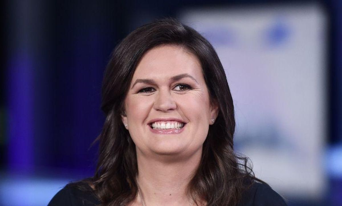 Sarah Sanders Dragged for Op-Ed Explaining Why She Decided to Get the 'Trump Vaccine'