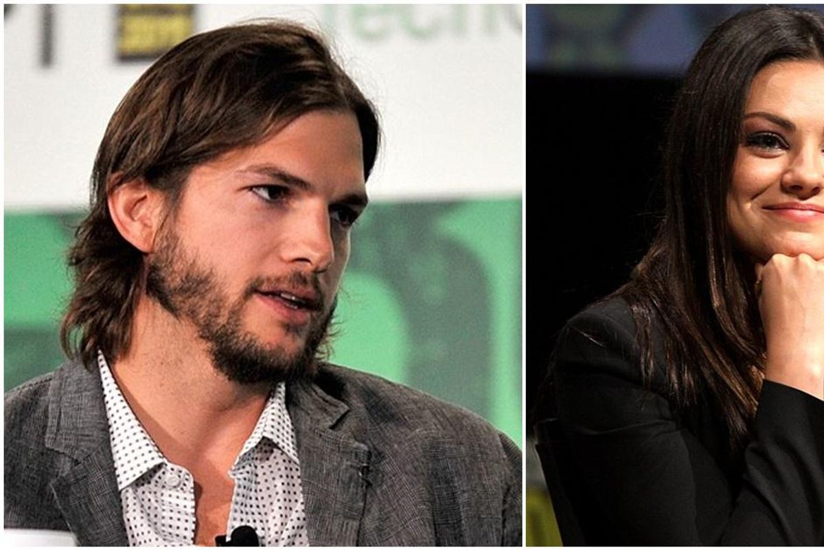 Ashton Kutcher and Mila Kunis admit they don't bathe themselves or their kids very often