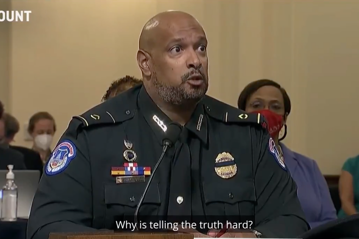 Republicans Not Interested In Hearing Capitol Police Drone On About Saving Them From Trump’s Mob