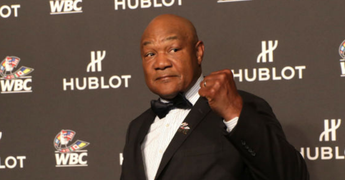 George Foreman Confuses Everyone With His Hot Take On Why Olympians Shouldn't Protest