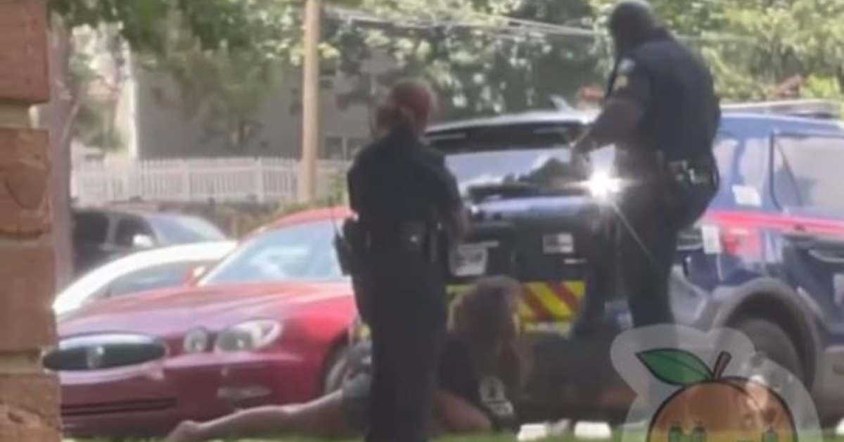 Video Of Cop Kicking Woman In The Face As She Lies Handcuffed On The Ground Sparks Outrage
