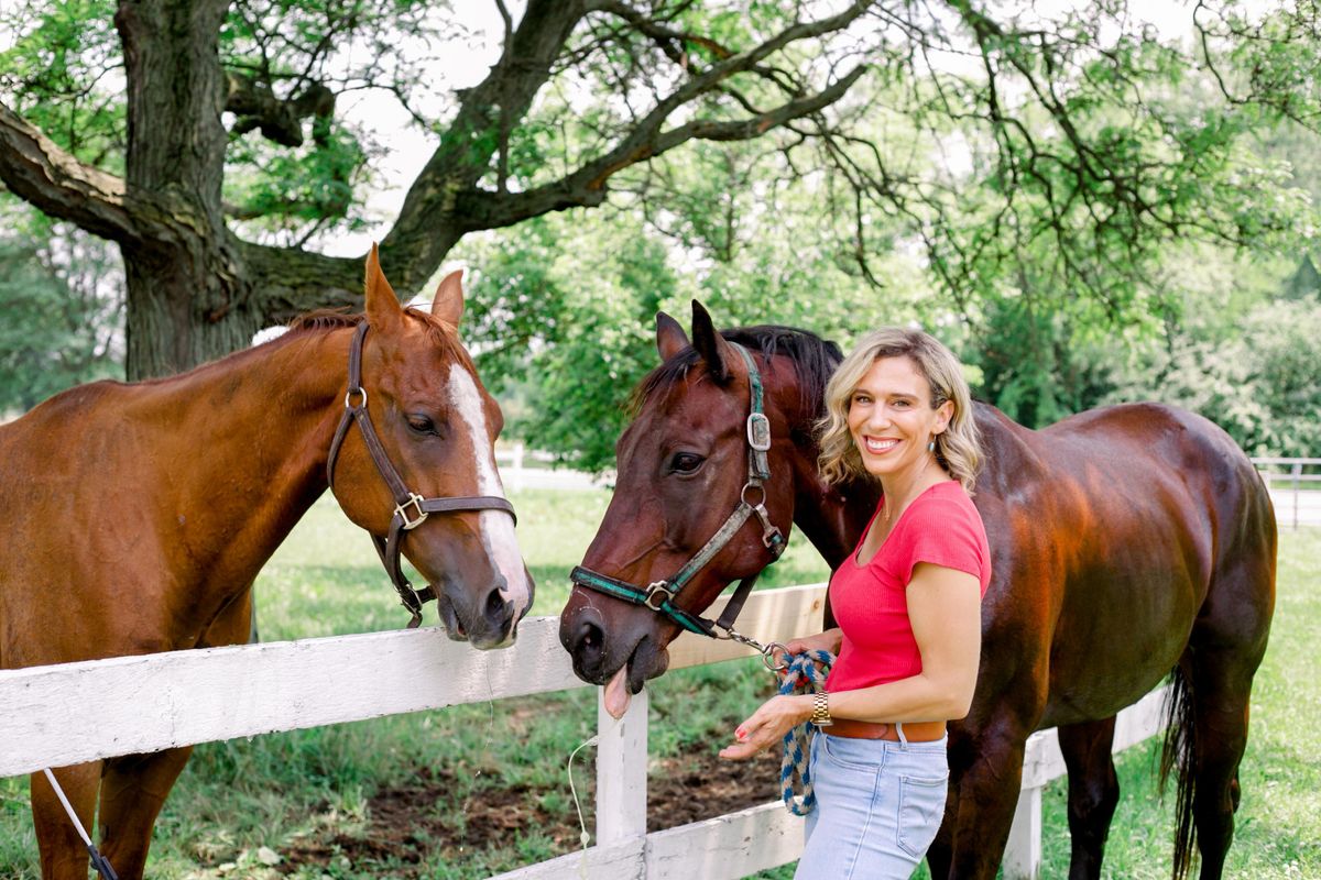 After Losing Her Friend To Cancer, This Woman Created a Horse Camp for Pediatric Patients and Their Families.