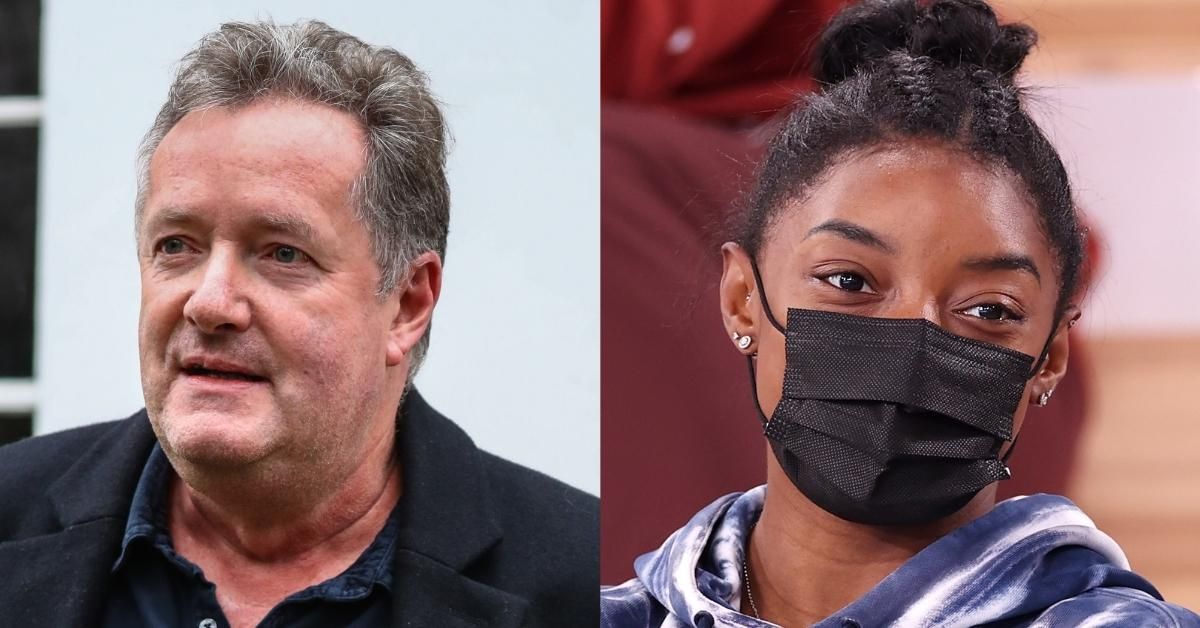 Piers Morgan Ripped To Shreds After Calling Simone Biles 'Pathetic' For Withdrawing From Events