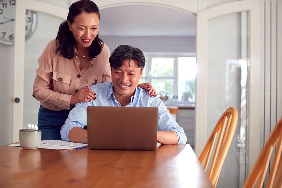 Woman supports her husband while he works and goes back to school