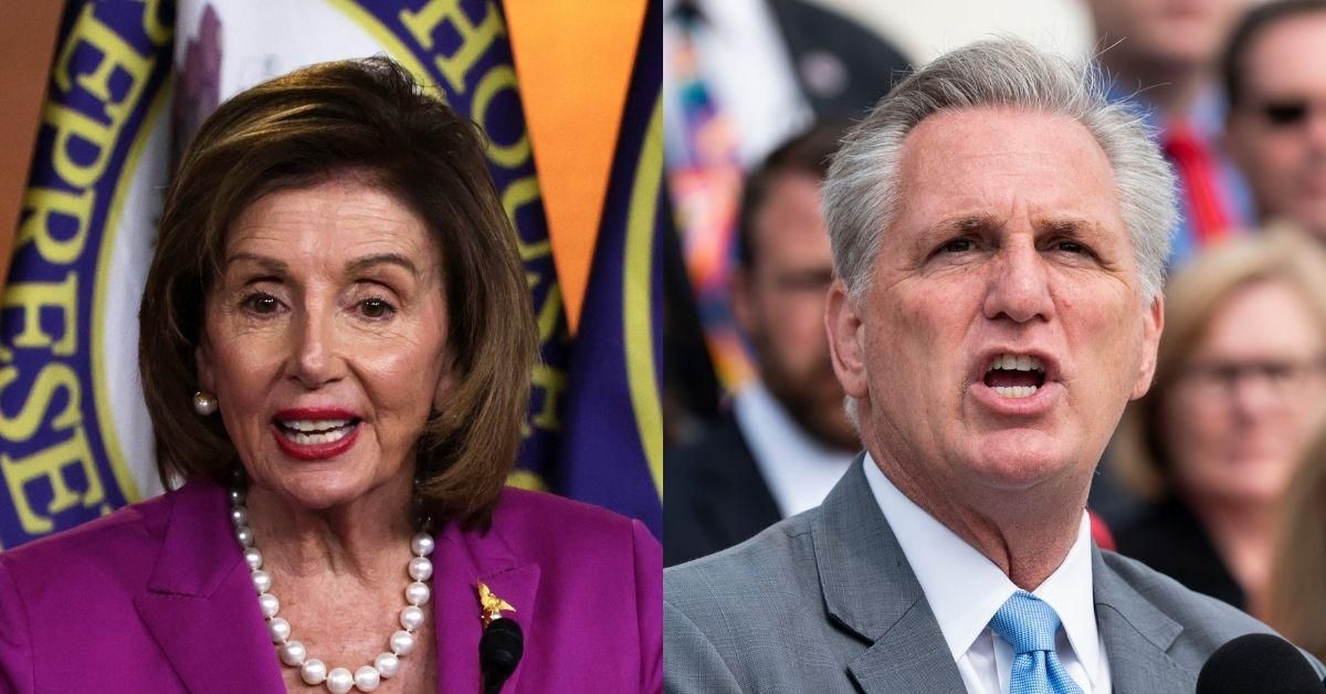 Pelosi's Diss Of McCarthy For Opposing Congressional Mask Mandate Sparks Brutal Nicknames
