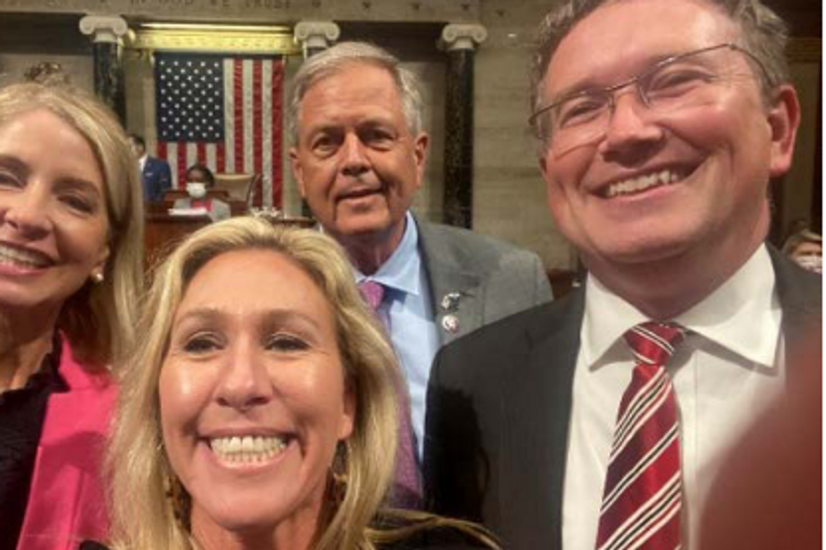 Maskless psychos on the House floor