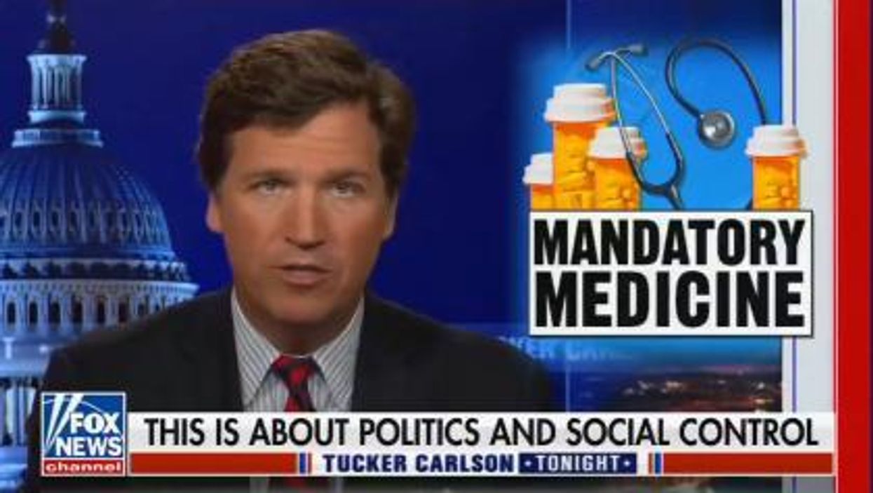 Tucker Carlson skewers Vaccines