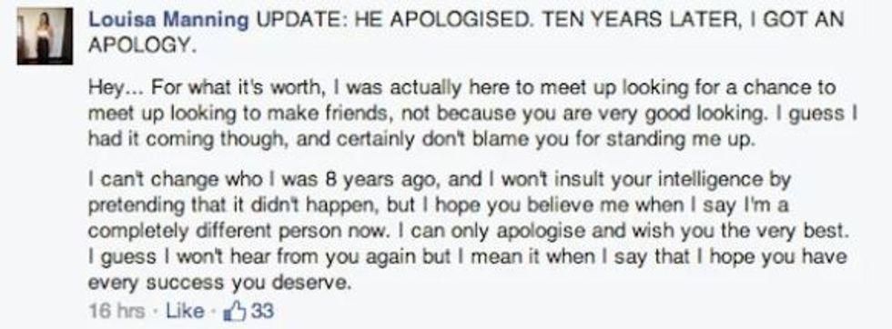 behavior, amends, apologies