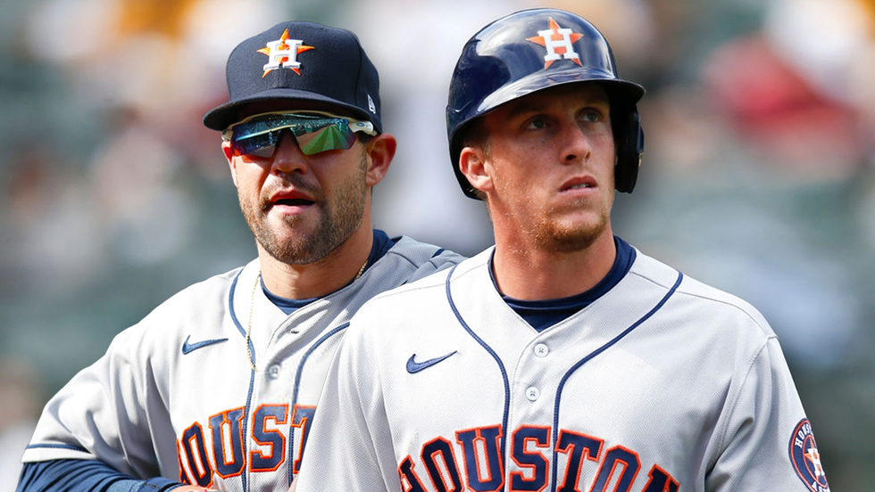 Astros Chas McCormick, Myles Straw