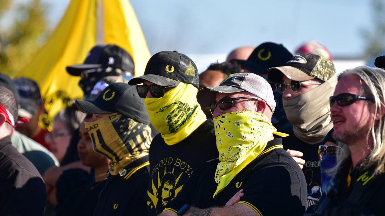 Proud Boys in Raleigh, North Carolina