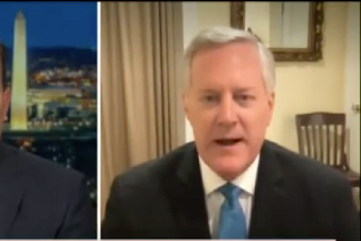 Mark Meadows And Delusional Former President Hold Very Serious Make-Believe 'Cabinet Meetings'
