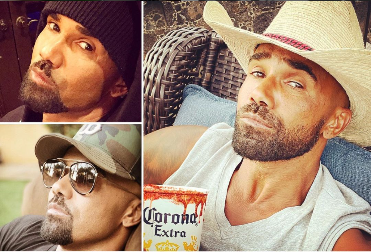 Shemar Moore selfies