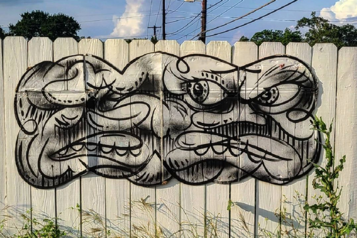 Austin-based artist Angry Cloud is taking back the city, one cloud at a time