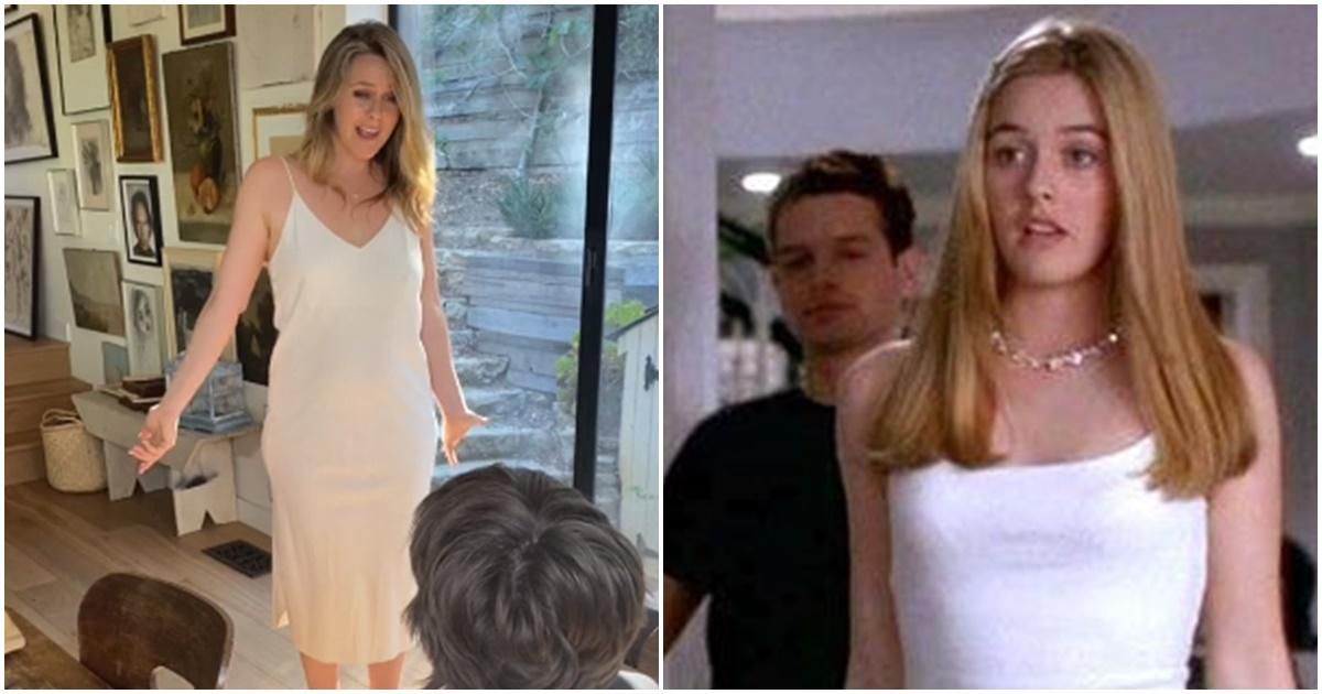 Alicia Silverstone recreated classic 'Clueless' scene with her son for movie's 26th anniversary