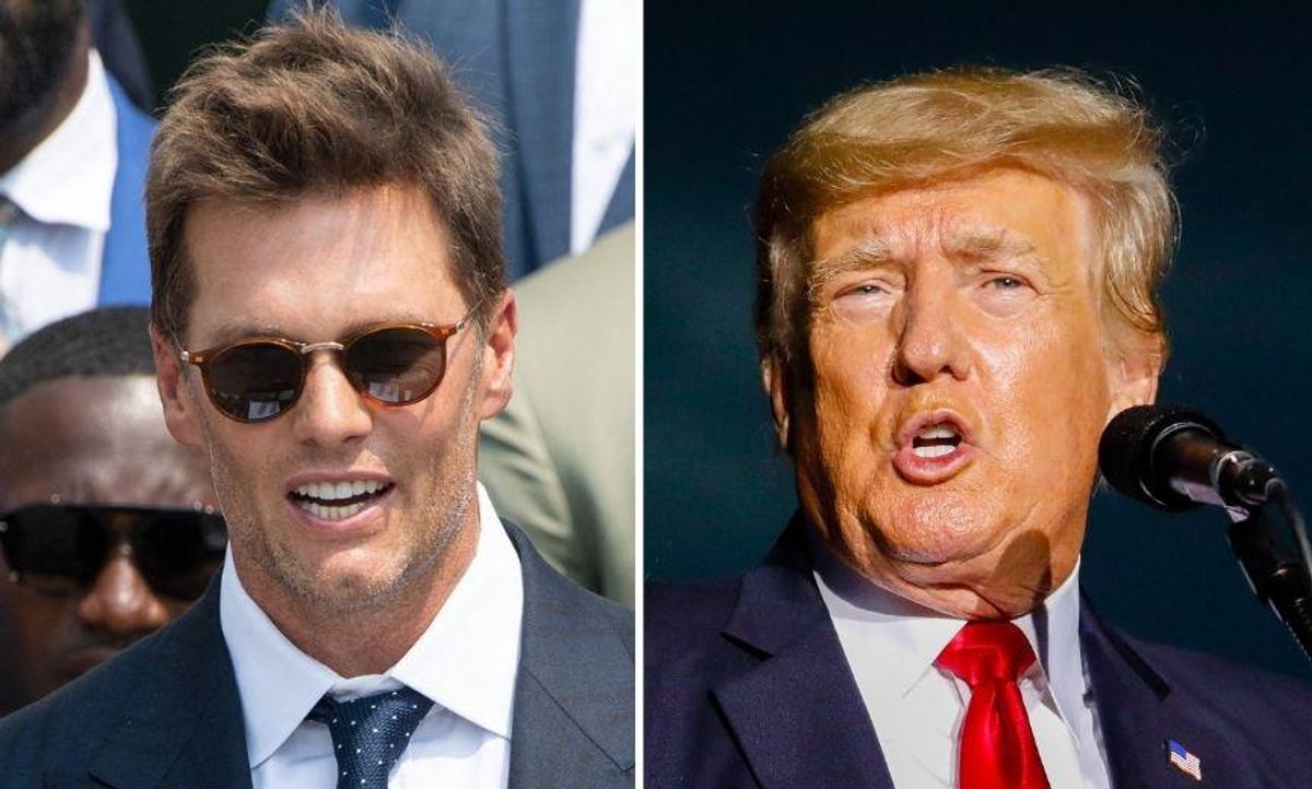 People Think This Fake Trump Statement Ripping Tom Brady for Throwing Shade at Him Is Real—and We See Why