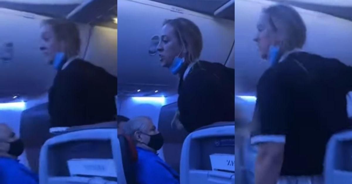 Plane Erupts In Cheers After Woman Making Homophobic Comments Gets Dragged Off Flight
