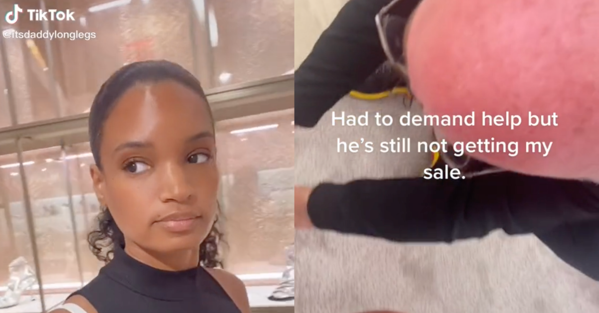 Black Woman Films As Saks Employees Ignore Her While She Waits To Be Helped In Viral TikTok